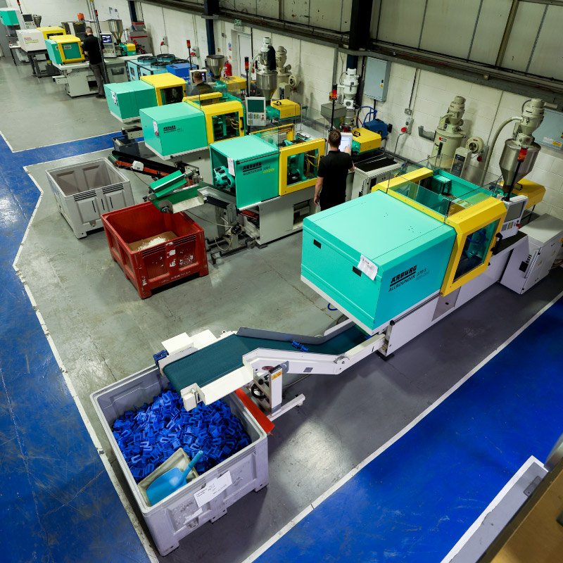 Injection moulding, overmoulding and insert moulding technologies through our in-house manufacturing lines