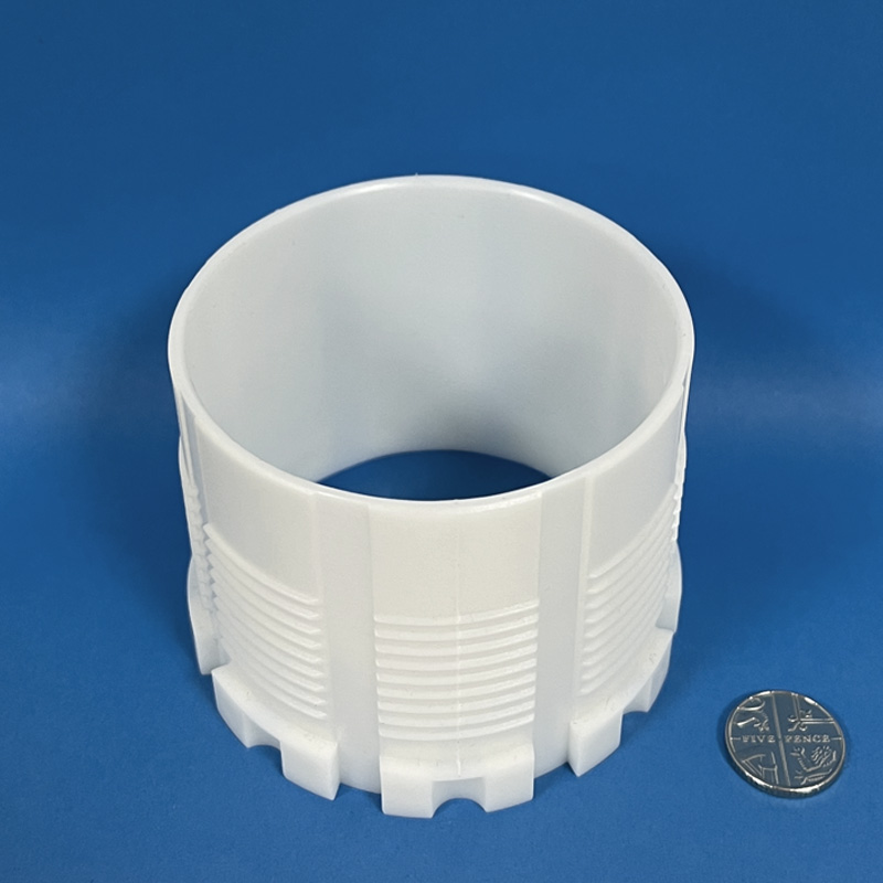 Photo of moulded plastic component for rail sector