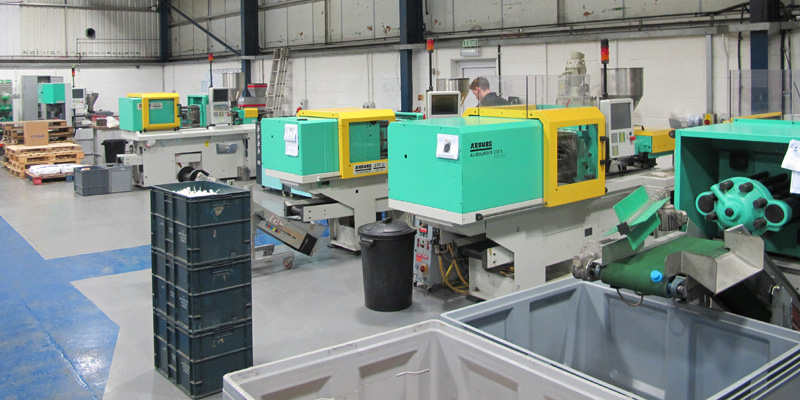 Injection Moulding of UK manufactured moulded plastics in County Durham