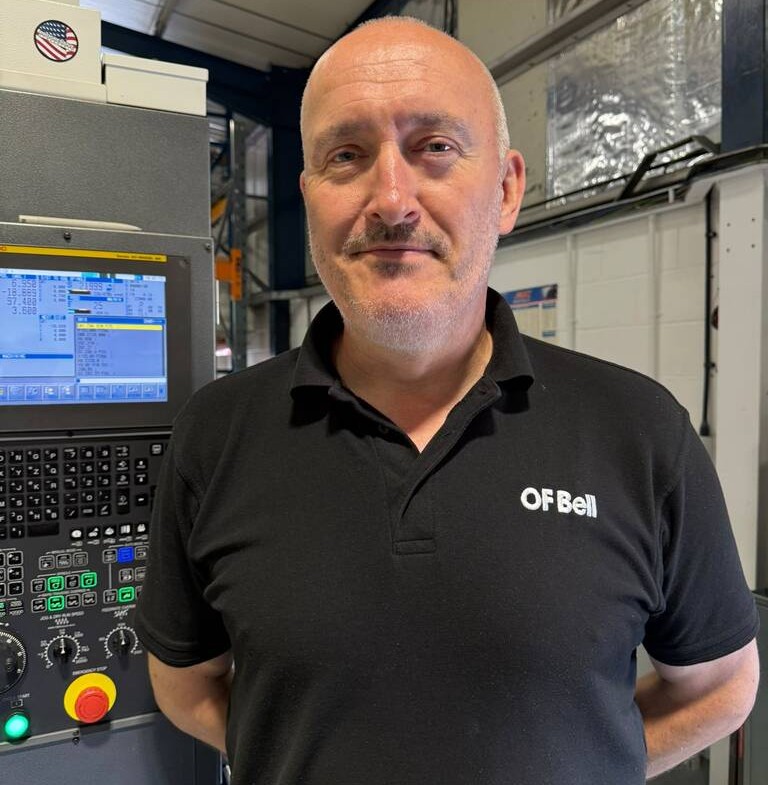 OF Bell new team member Mark Brown.